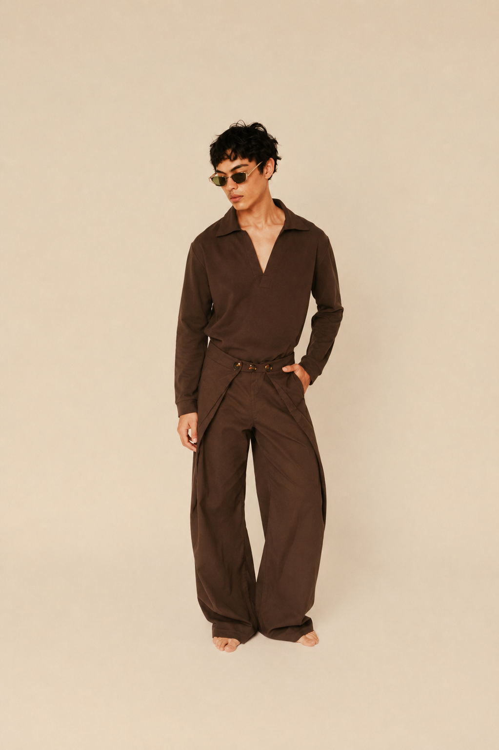 PANT STAR BROWN